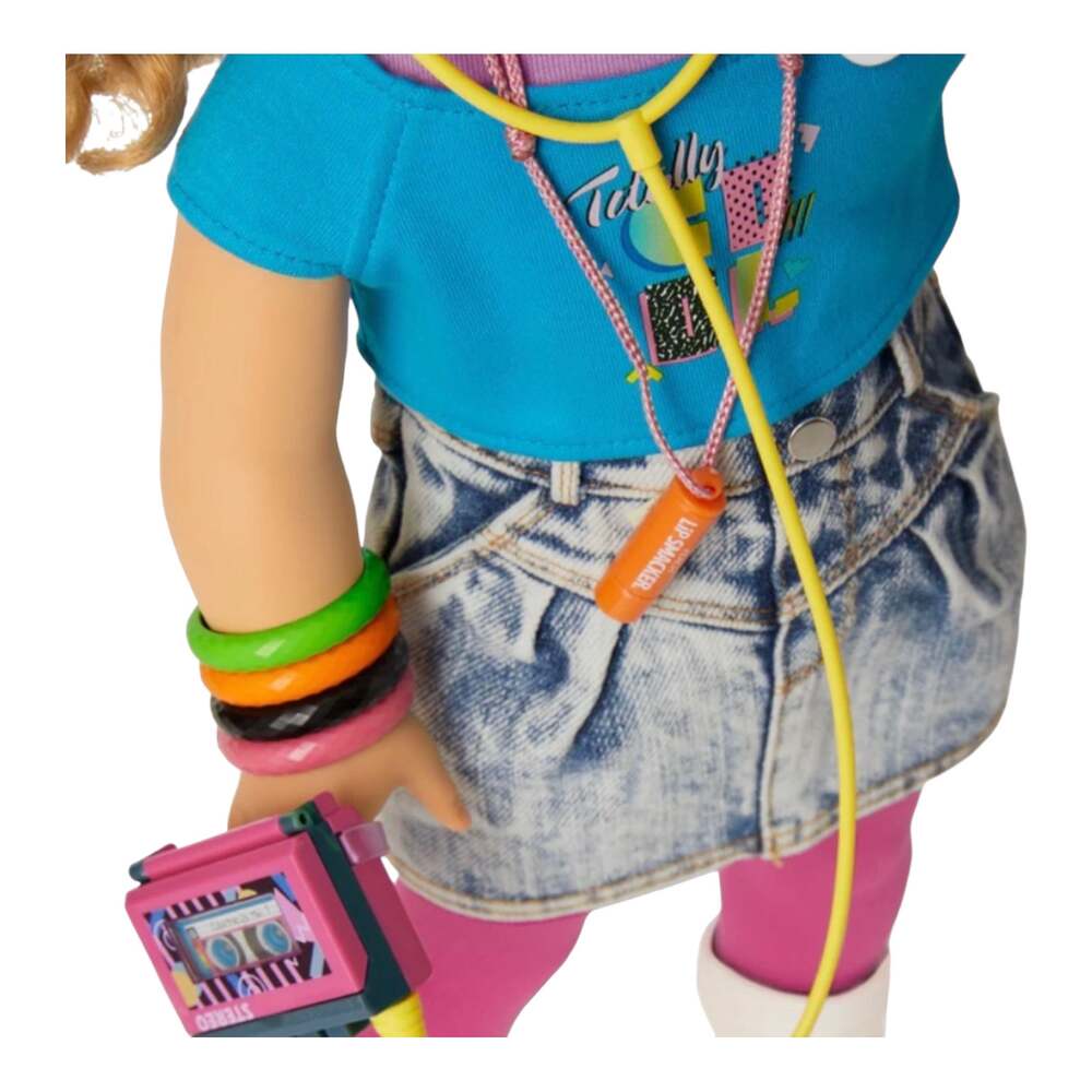 American Girl Doll Courtney Bracelet Set 4 Bangles 80s Play Jewelry Accessories - Picture 3 of 6